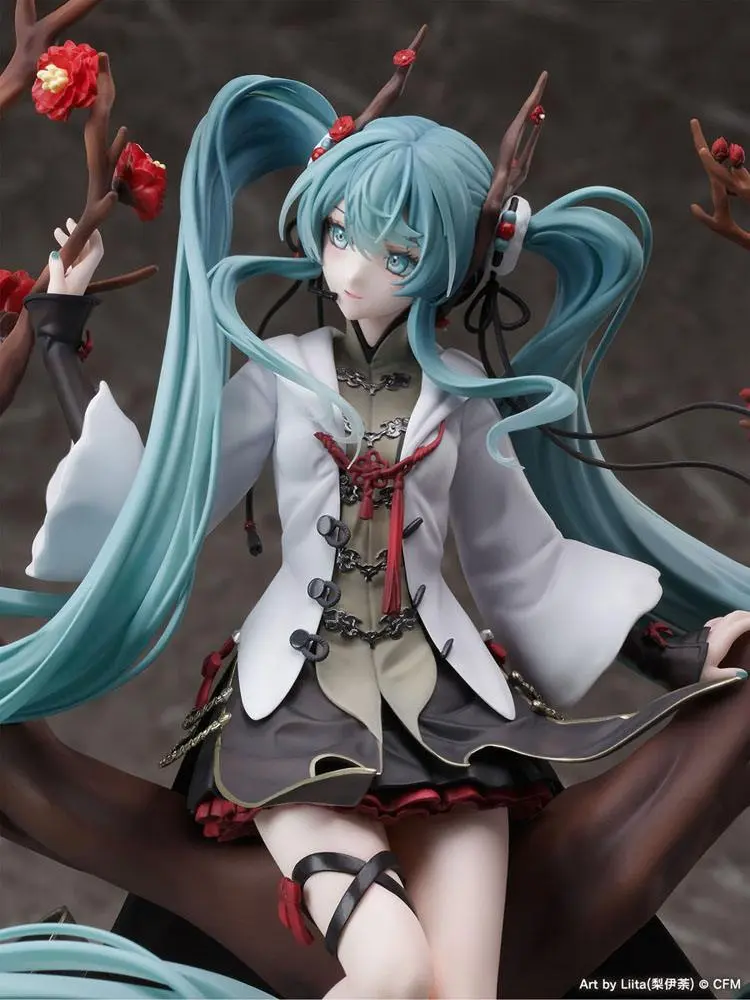 Vocaloid PVC soška 1/7 Hatsune Miku 2022 Chinese New Year Ver. 30 cm fotografii produktu