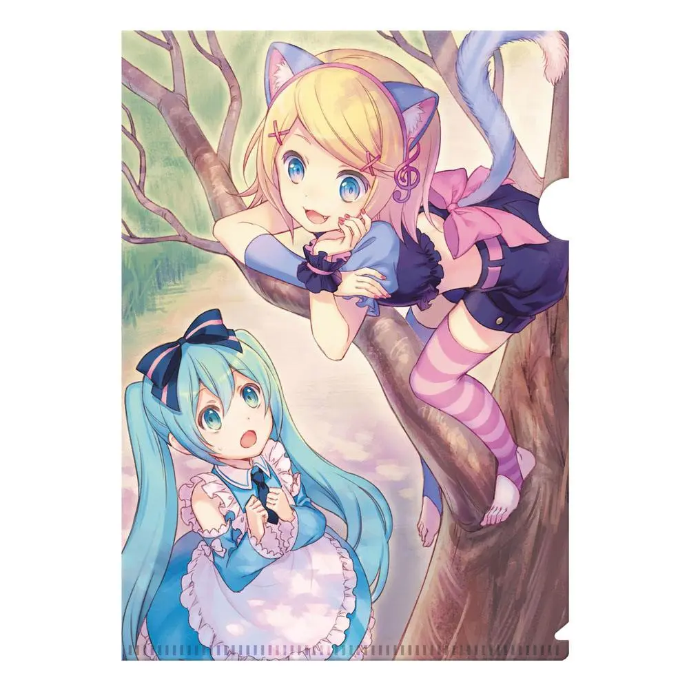 Vocaloid Clearfile 3-dílná sada postaviček fotografii produktu