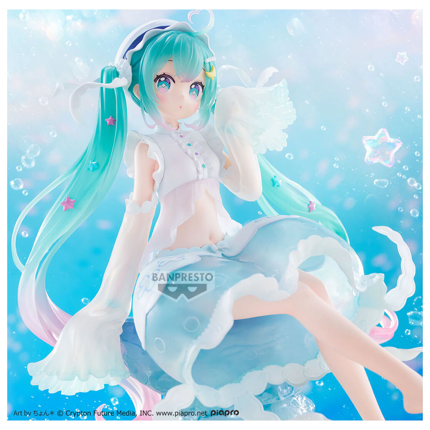 Vocaloid Clearluxe Jellyfish Hatsune Miku figurka 20cm fotografii produktu