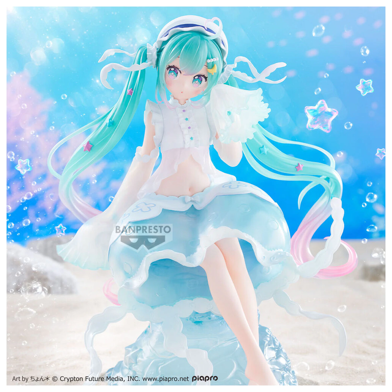 Vocaloid Clearluxe Jellyfish Hatsune Miku figurka 20cm fotografii produktu