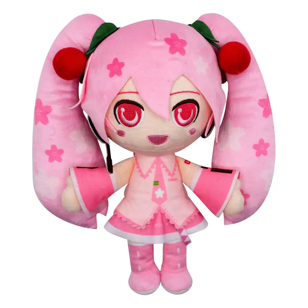 Vocaloid Cuteforme Plyšová figurka Sakura Miku 28 cm fotografii produktu