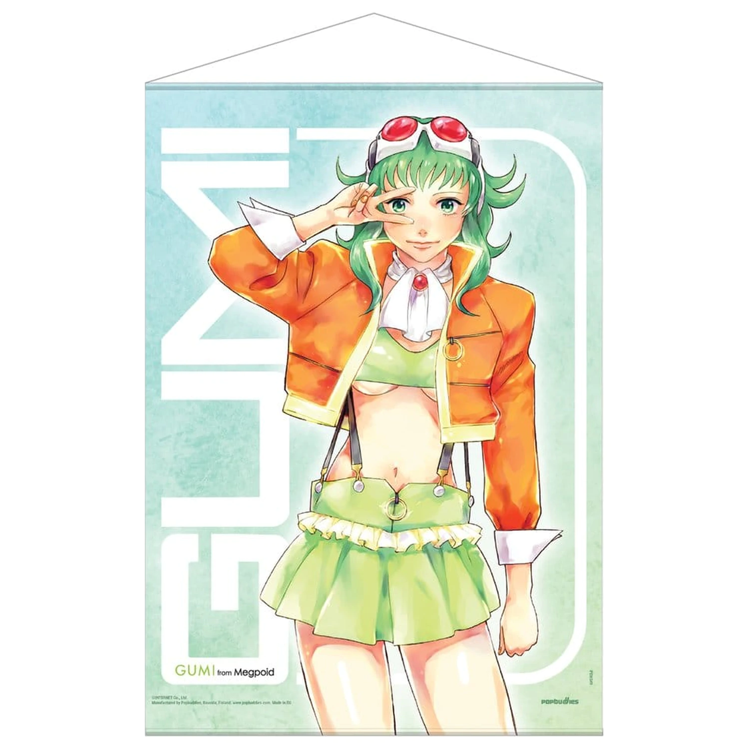 Vocaloid Megpoid Wallscroll Gumi V3 Adult 50 x 70 cm fotografii produktu