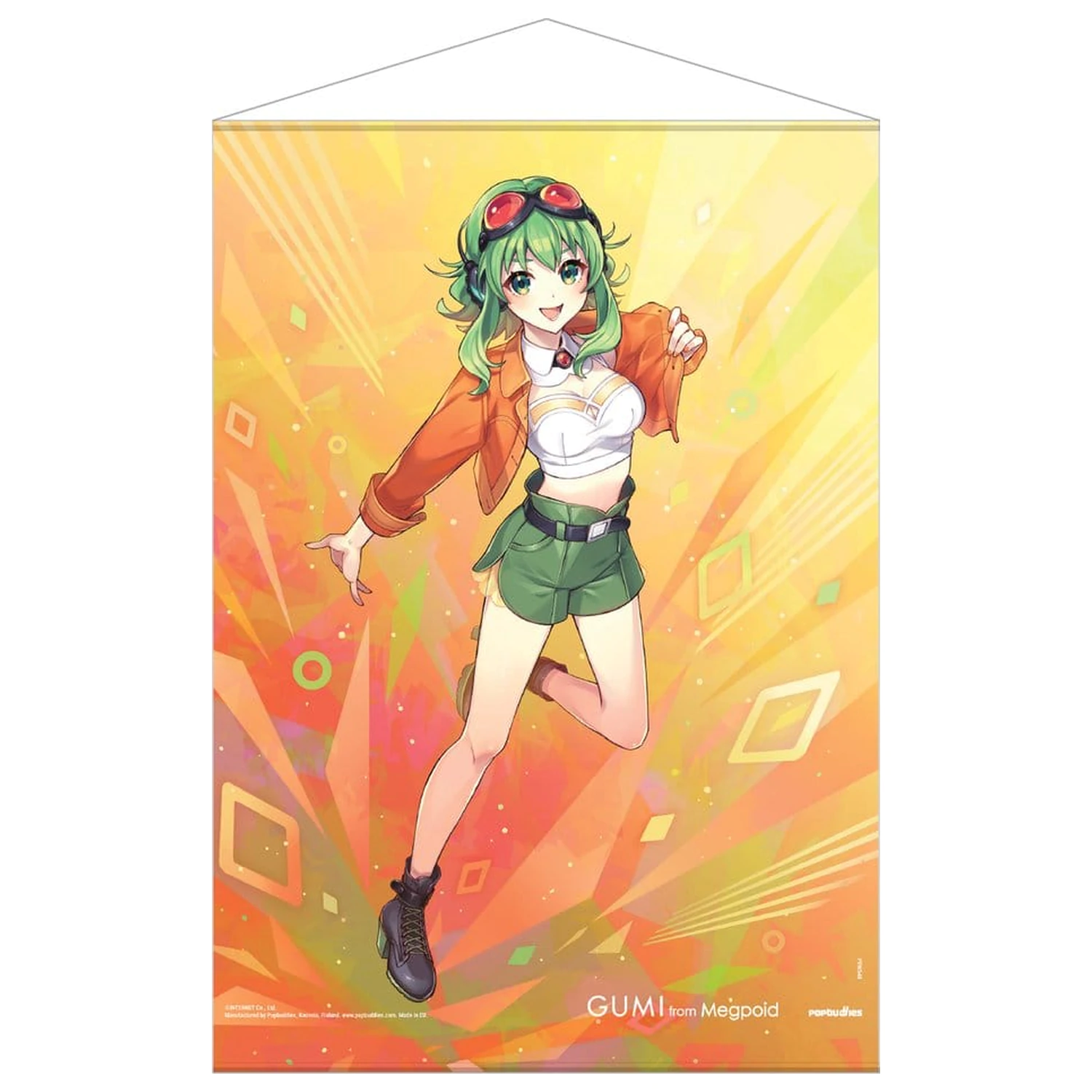 Vocaloid Megpoid Závěsná rolovací dekorace Gumi V6 verze 50 x 70 cm fotografii produktu