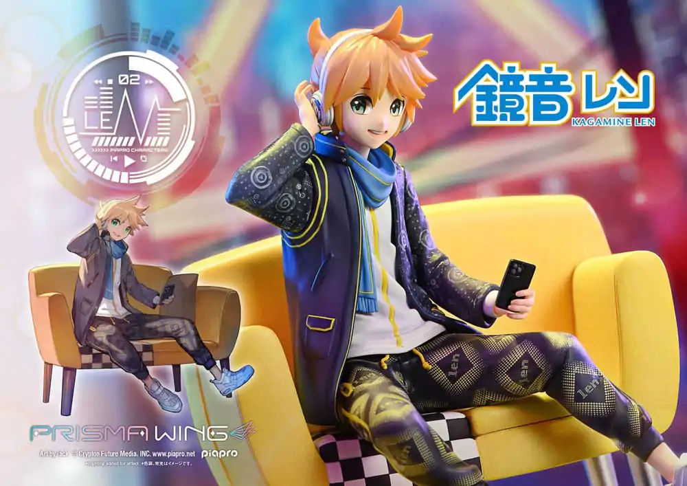 Vocaloid Piapro Characters Prisma Wing PVC soška 1/7 Kagamine Len (Art by lack) 18 cm fotografii produktu