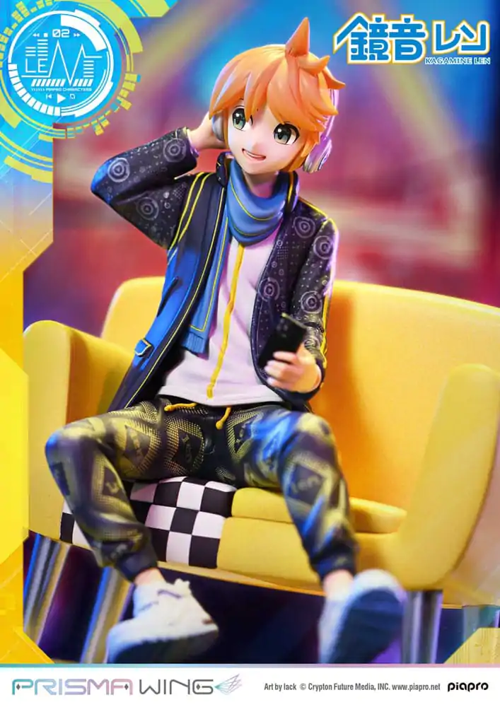 Vocaloid Piapro Characters Prisma Wing PVC soška 1/7 Kagamine Len (Art by lack) 18 cm fotografii produktu
