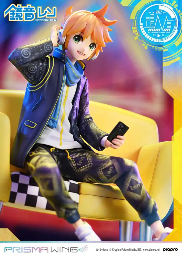 Vocaloid Piapro Characters Prisma Wing PVC soška 1/7 Kagamine Len (Art by lack) 18 cm fotografii produktu