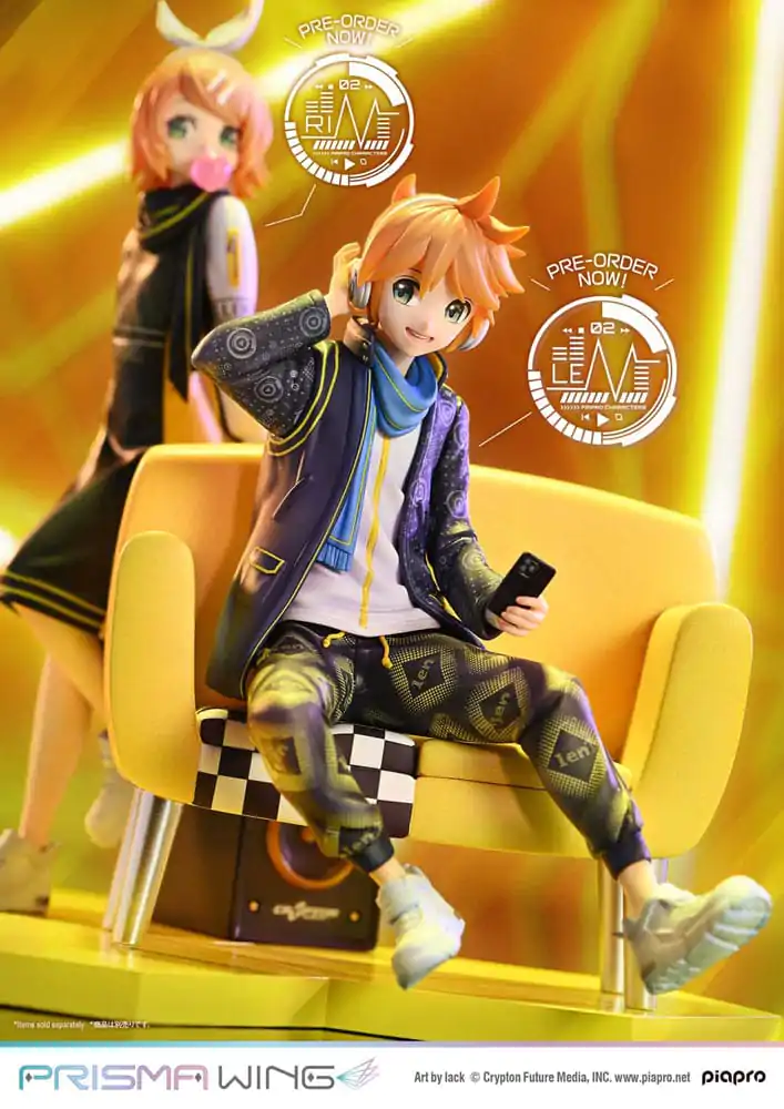 Vocaloid Piapro Characters Prisma Wing PVC soška 1/7 Kagamine Len (Art by lack) 18 cm fotografii produktu