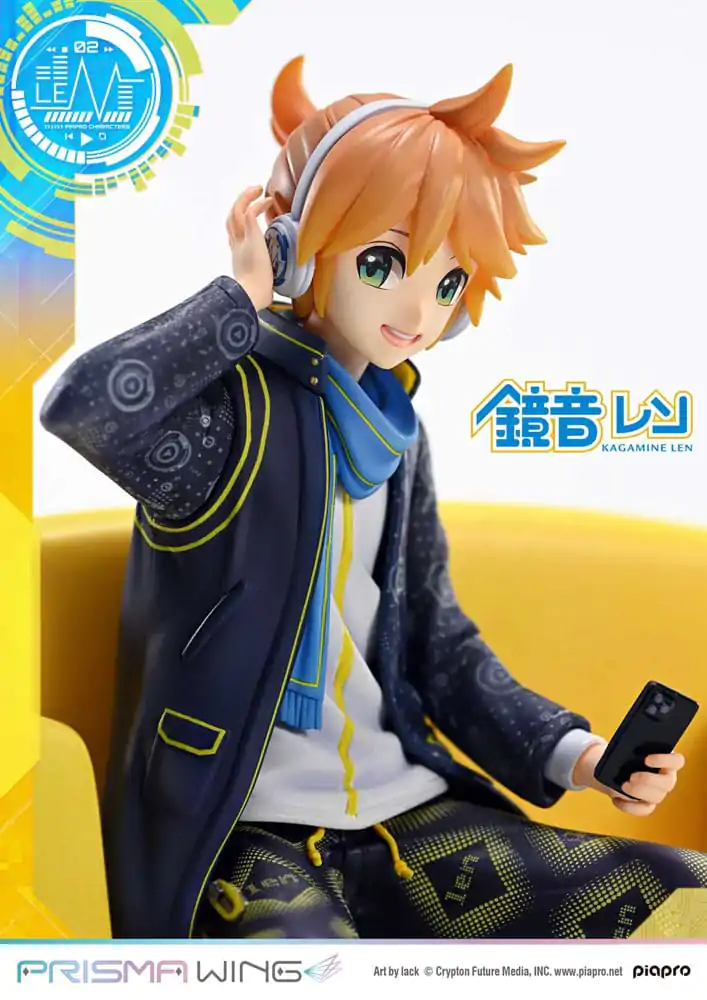 Vocaloid Piapro Characters Prisma Wing PVC soška 1/7 Kagamine Len (Art by lack) 18 cm fotografii produktu