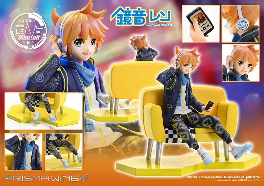 Vocaloid Piapro Characters Prisma Wing PVC soška 1/7 Kagamine Len (Art by lack) 18 cm fotografii produktu