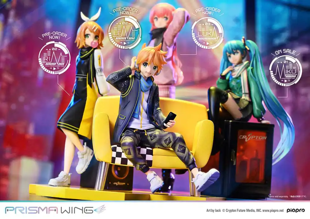 Vocaloid Piapro Characters Prisma Wing PVC soška 1/7 Kagamine Len (Art by lack) 18 cm fotografii produktu
