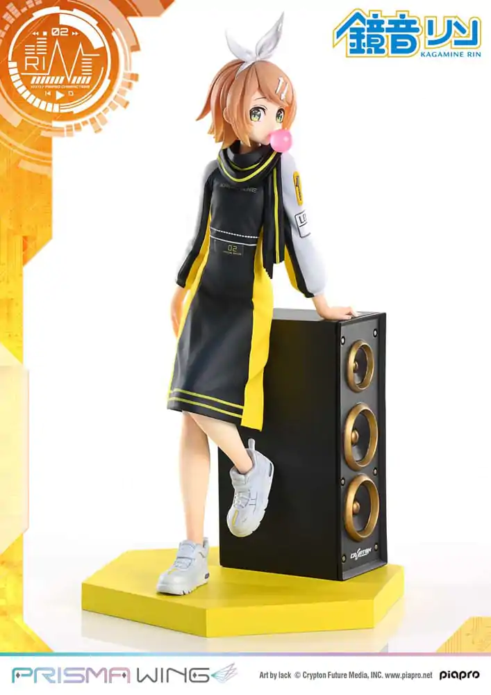 Vocaloid Piapro Characters Prisma Wing PVC Socha 1/7 Kagamine Rin (Art by lack) 21 cm fotografii produktu