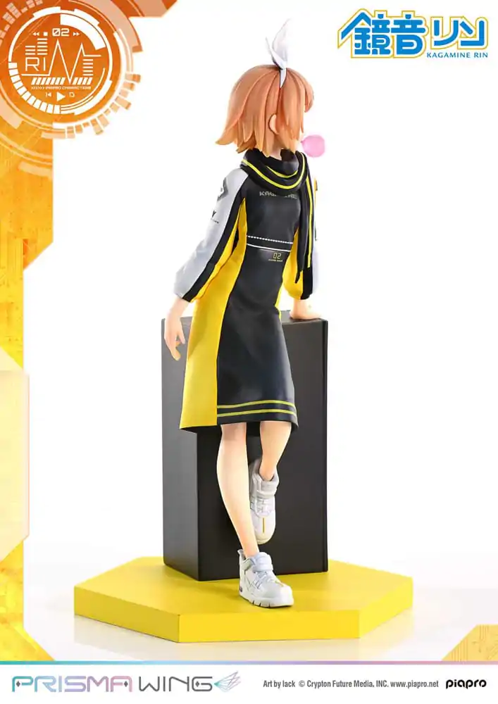 Vocaloid Piapro Characters Prisma Wing PVC Socha 1/7 Kagamine Rin (Art by lack) 21 cm fotografii produktu