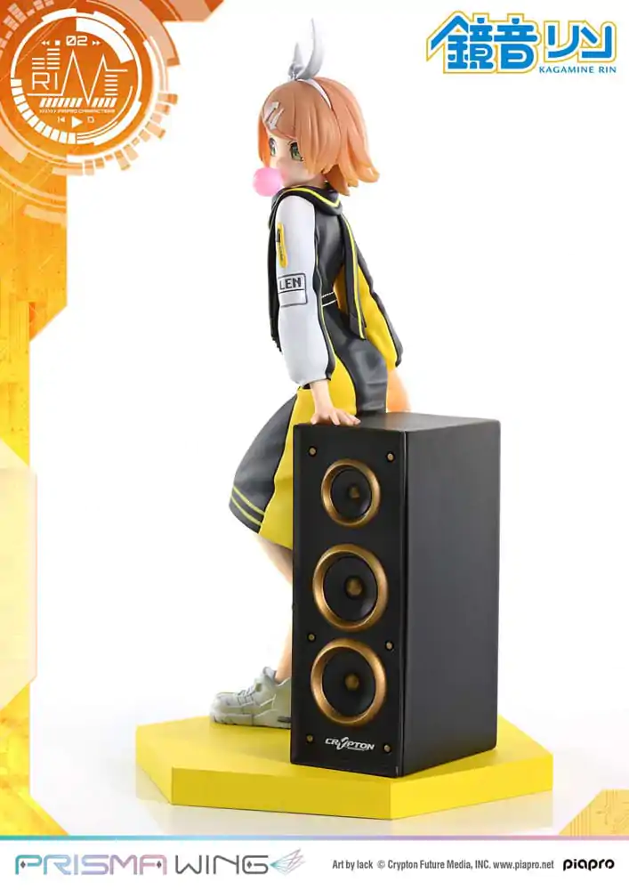 Vocaloid Piapro Characters Prisma Wing PVC Socha 1/7 Kagamine Rin (Art by lack) 21 cm fotografii produktu