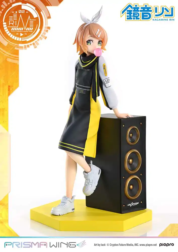 Vocaloid Piapro Characters Prisma Wing PVC Socha 1/7 Kagamine Rin (Art by lack) 21 cm fotografii produktu