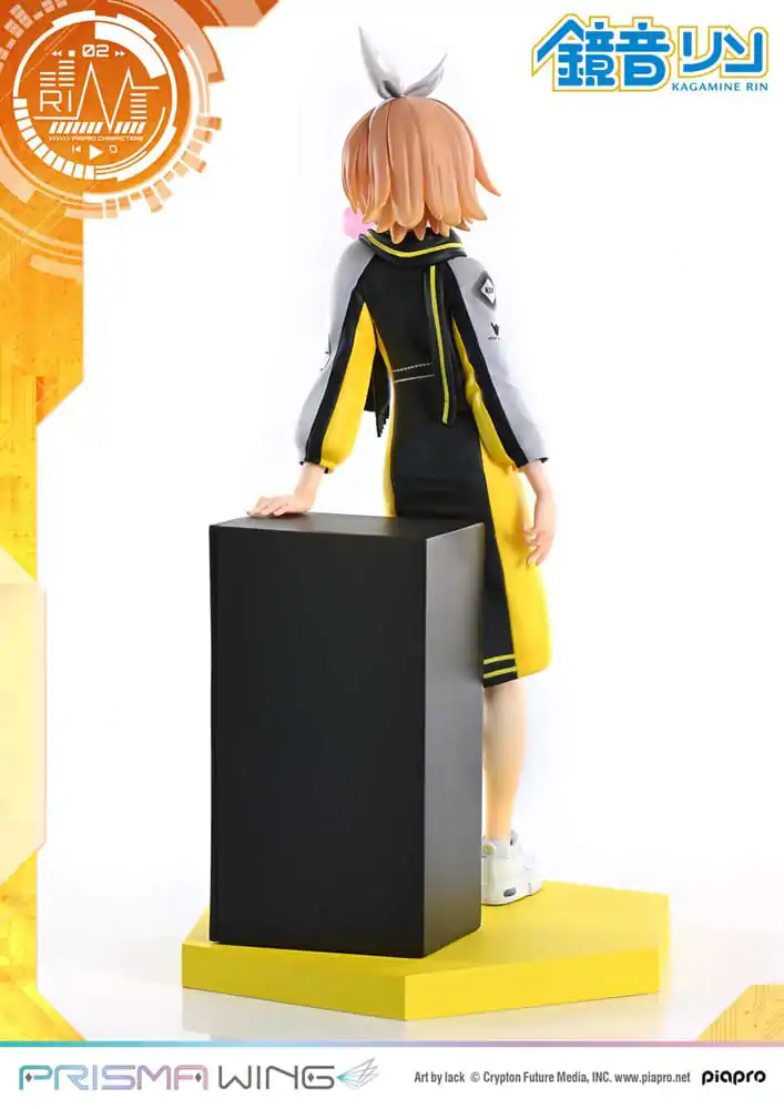 Vocaloid Piapro Characters Prisma Wing PVC Socha 1/7 Kagamine Rin (Art by lack) 21 cm fotografii produktu