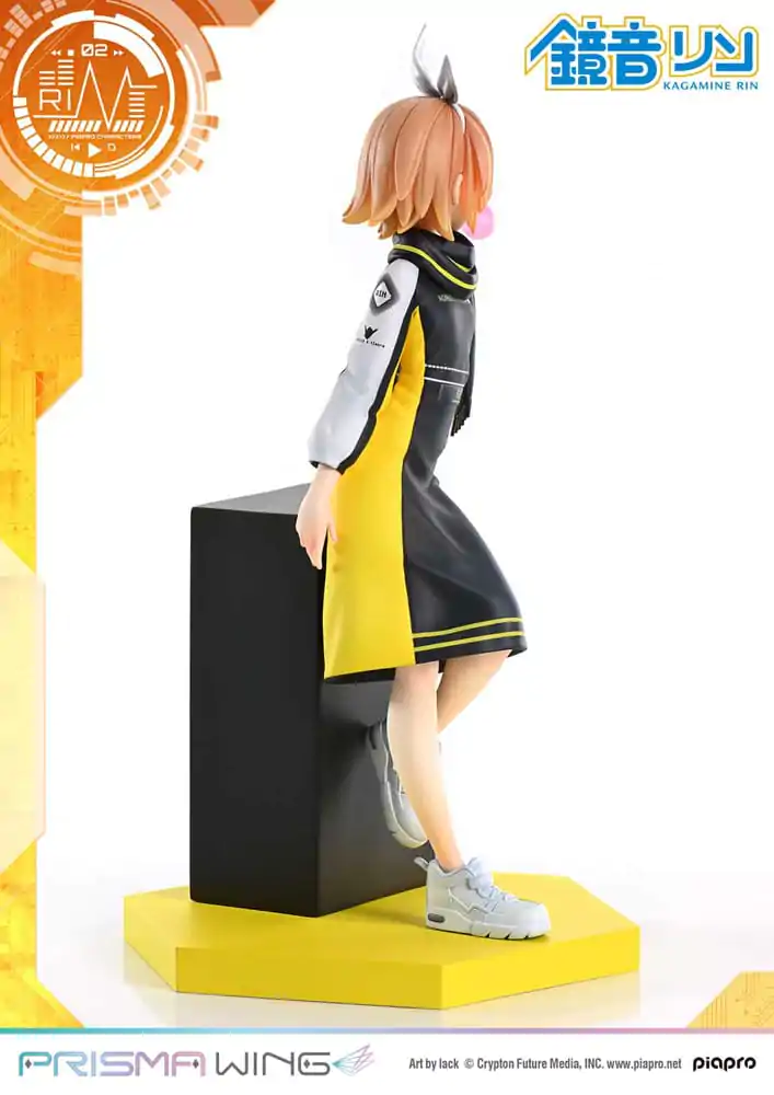 Vocaloid Piapro Characters Prisma Wing PVC Socha 1/7 Kagamine Rin (Art by lack) 21 cm fotografii produktu