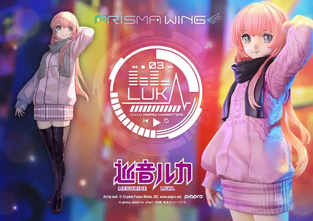 Vocaloid Piapro Characters Prisma Wing PVC soška 1/7 Megurine Luka (Art by lack) 23 cm fotografii produktu