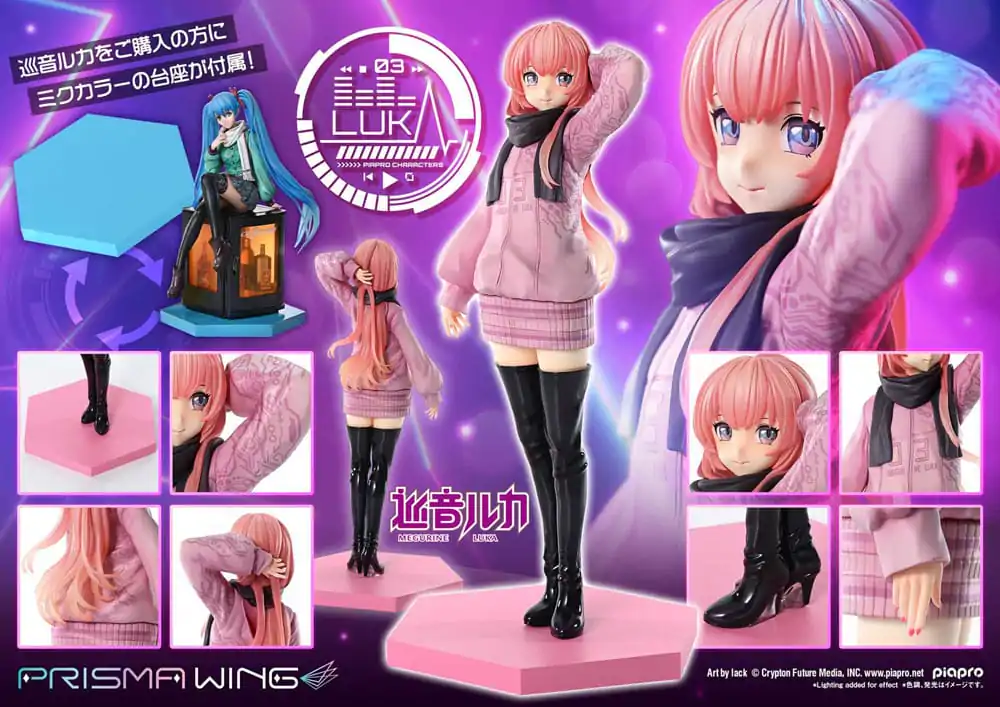 Vocaloid Piapro Characters Prisma Wing PVC soška 1/7 Megurine Luka (Art by lack) 23 cm fotografii produktu