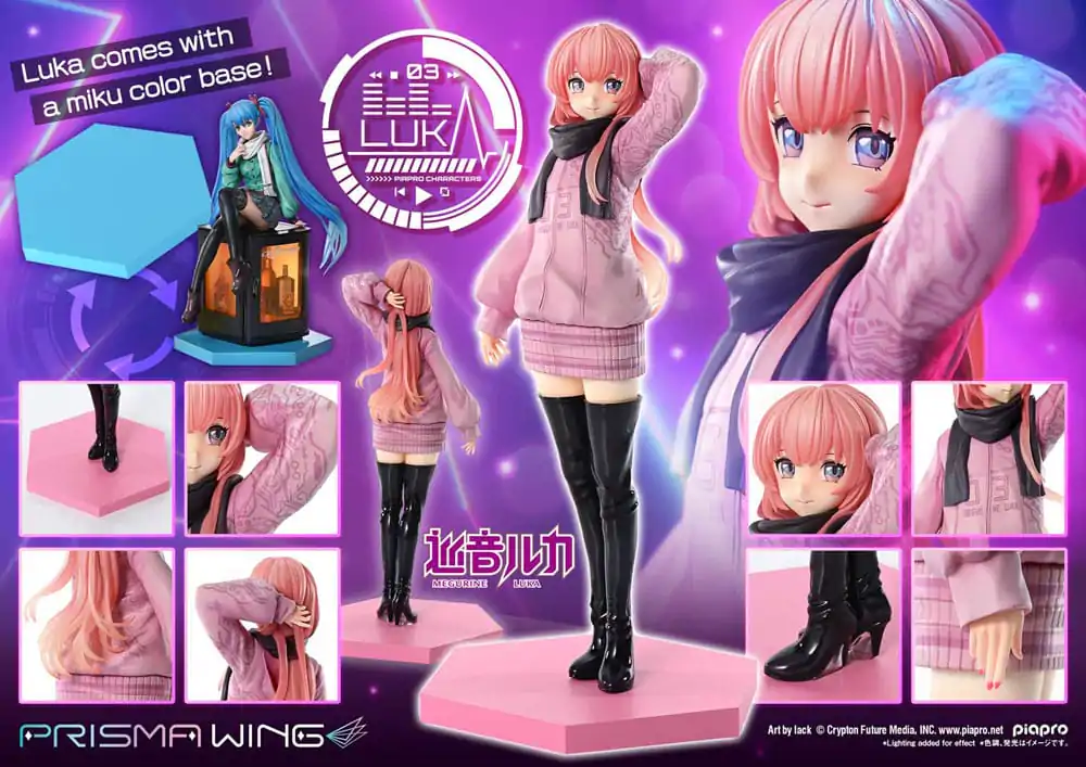 Vocaloid Piapro Characters Prisma Wing PVC soška 1/7 Megurine Luka (Art by lack) 23 cm fotografii produktu