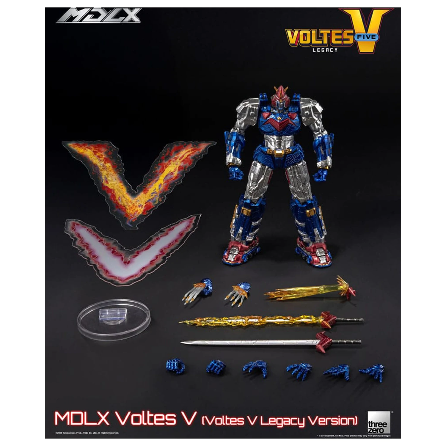 Voltes V MDLX akční figurka Cliffjumper (Voltes V Legacy Version) 15 cm fotografii produktu