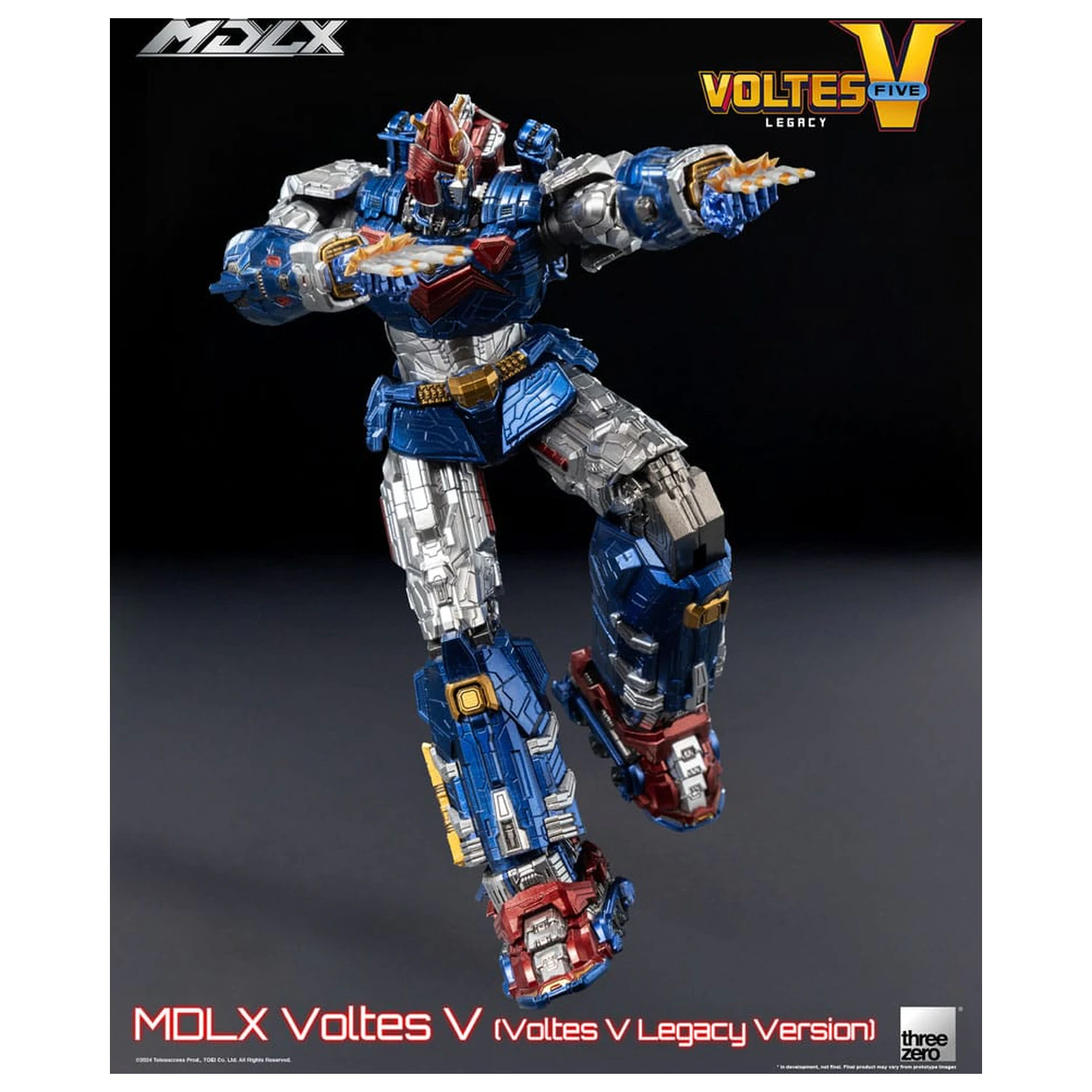 Voltes V MDLX akční figurka Cliffjumper (Voltes V Legacy Version) 15 cm fotografii produktu