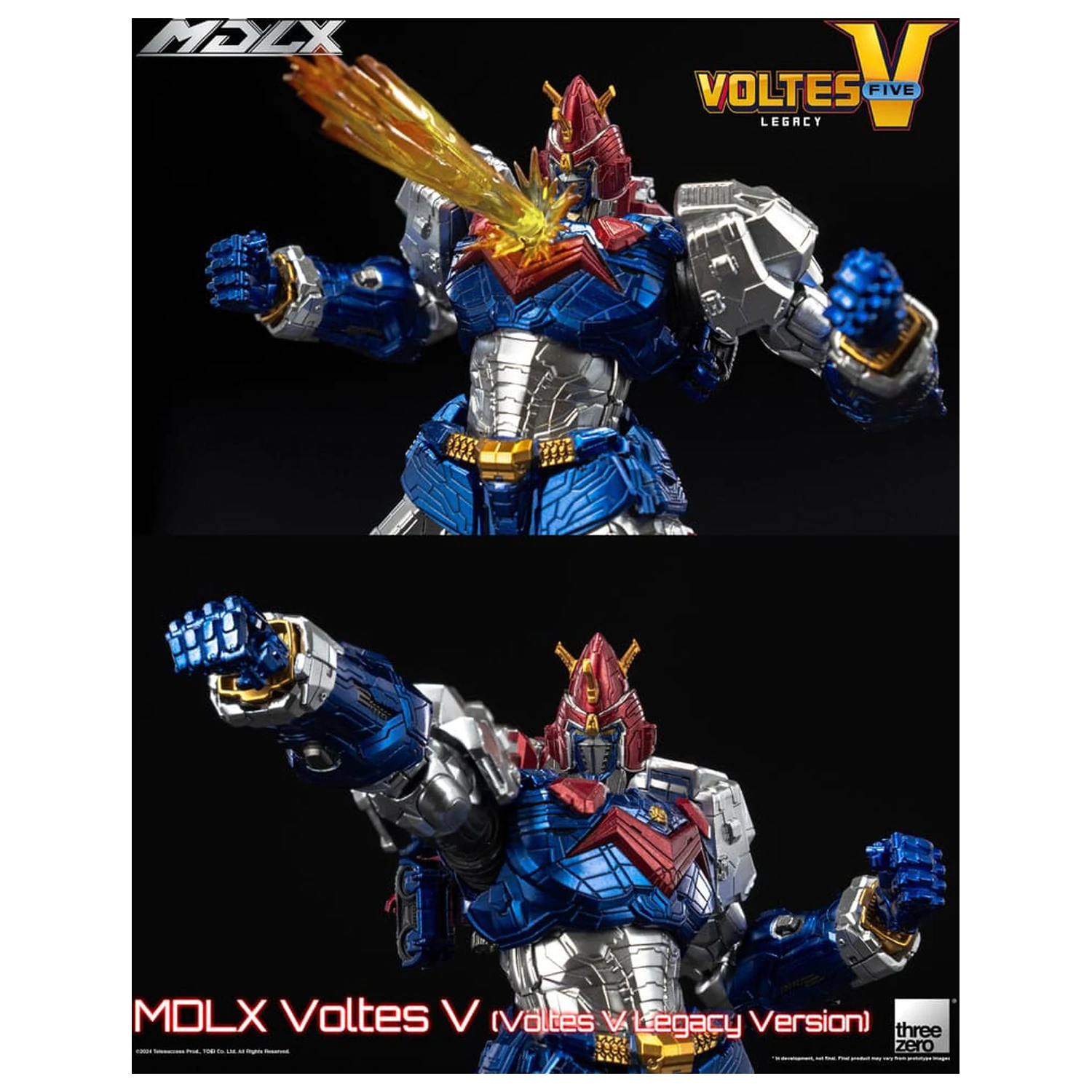 Voltes V MDLX akční figurka Cliffjumper (Voltes V Legacy Version) 15 cm fotografii produktu