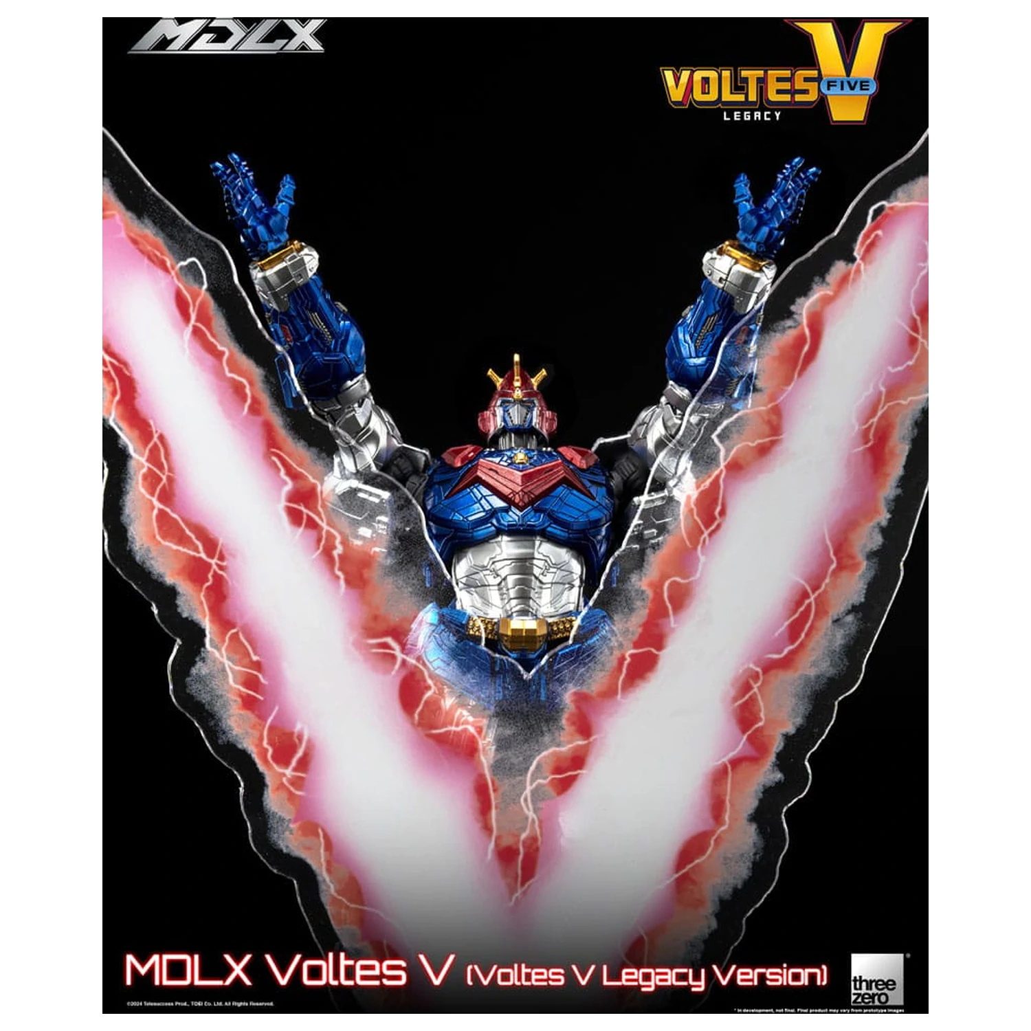 Voltes V MDLX akční figurka Cliffjumper (Voltes V Legacy Version) 15 cm fotografii produktu