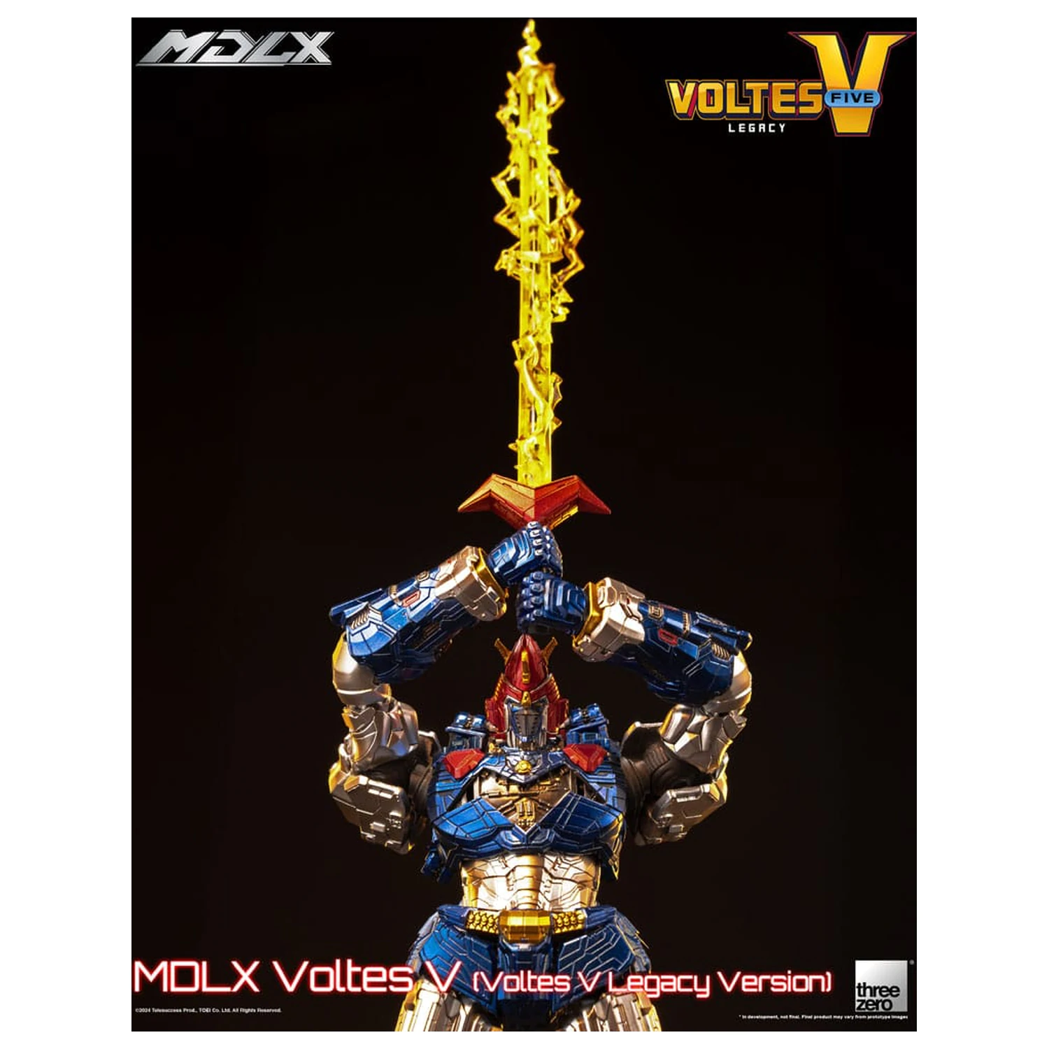 Voltes V MDLX akční figurka Cliffjumper (Voltes V Legacy Version) 15 cm fotografii produktu