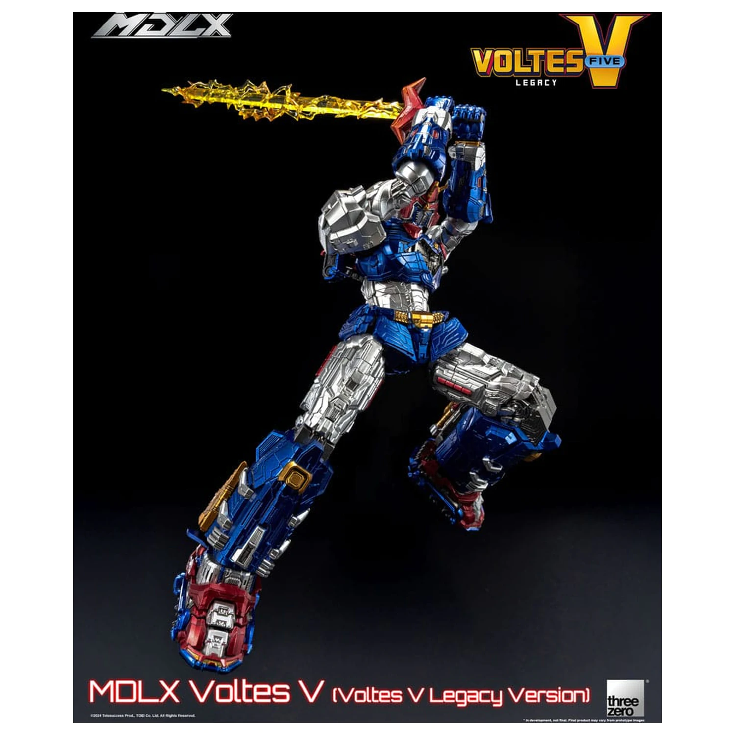 Voltes V MDLX akční figurka Cliffjumper (Voltes V Legacy Version) 15 cm fotografii produktu