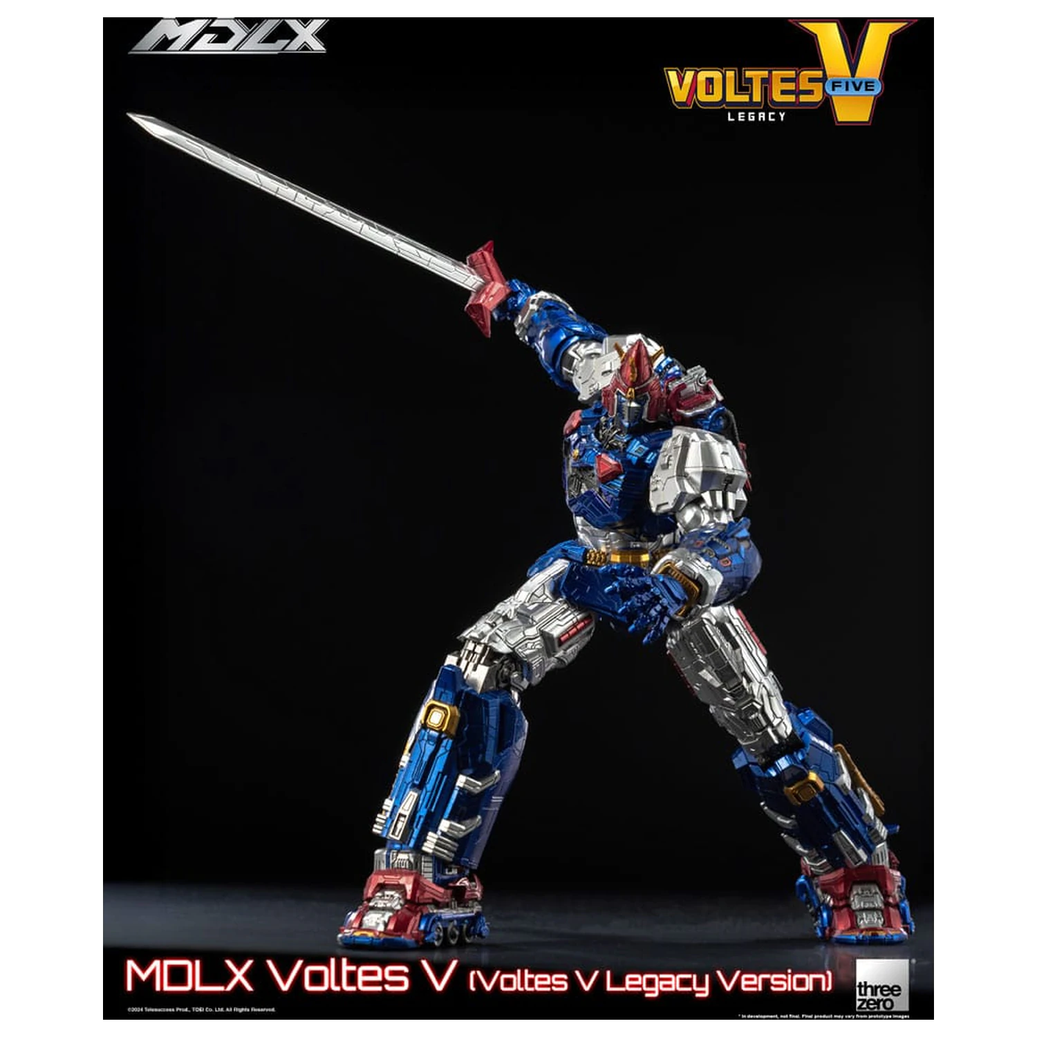 Voltes V MDLX akční figurka Cliffjumper (Voltes V Legacy Version) 15 cm fotografii produktu