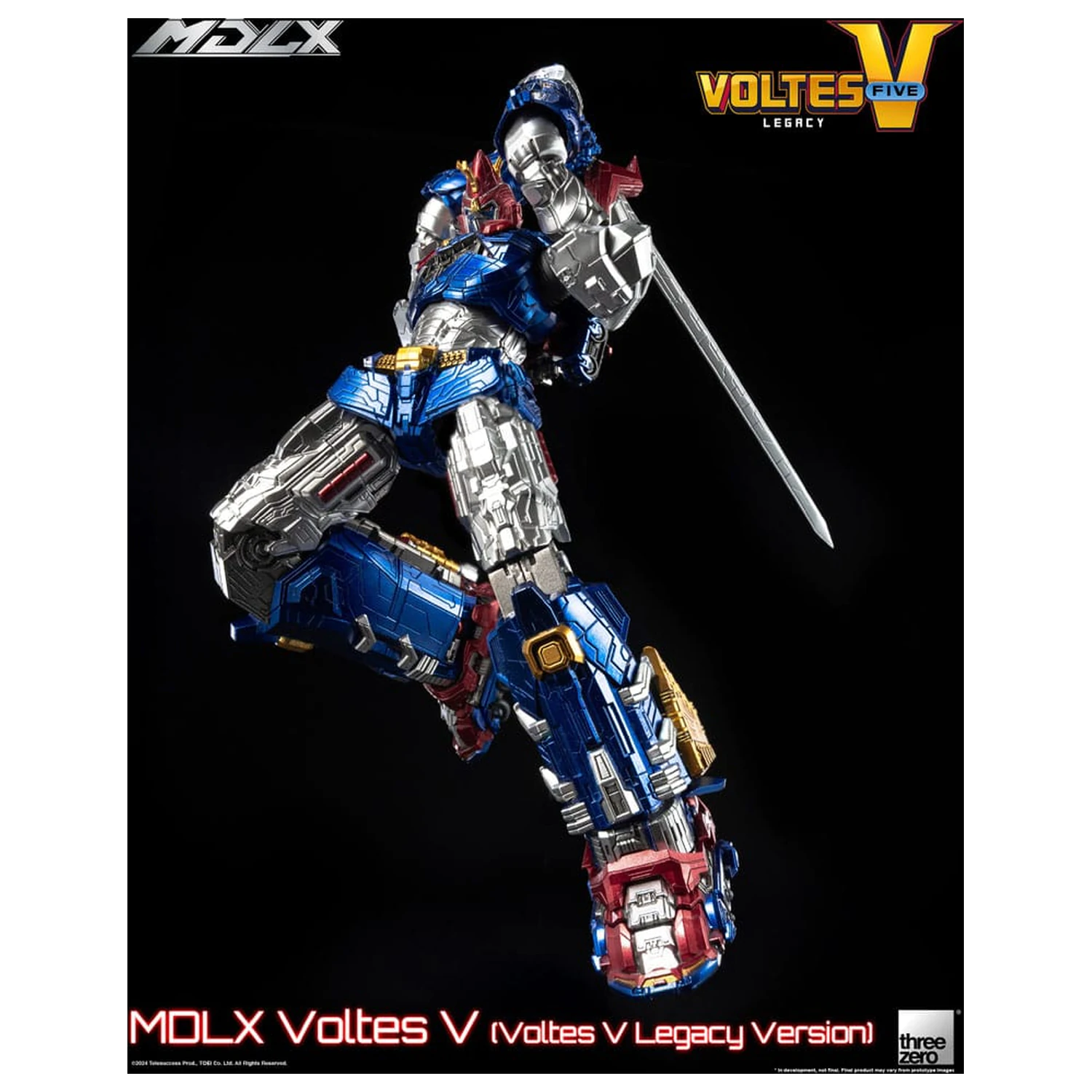 Voltes V MDLX akční figurka Cliffjumper (Voltes V Legacy Version) 15 cm fotografii produktu