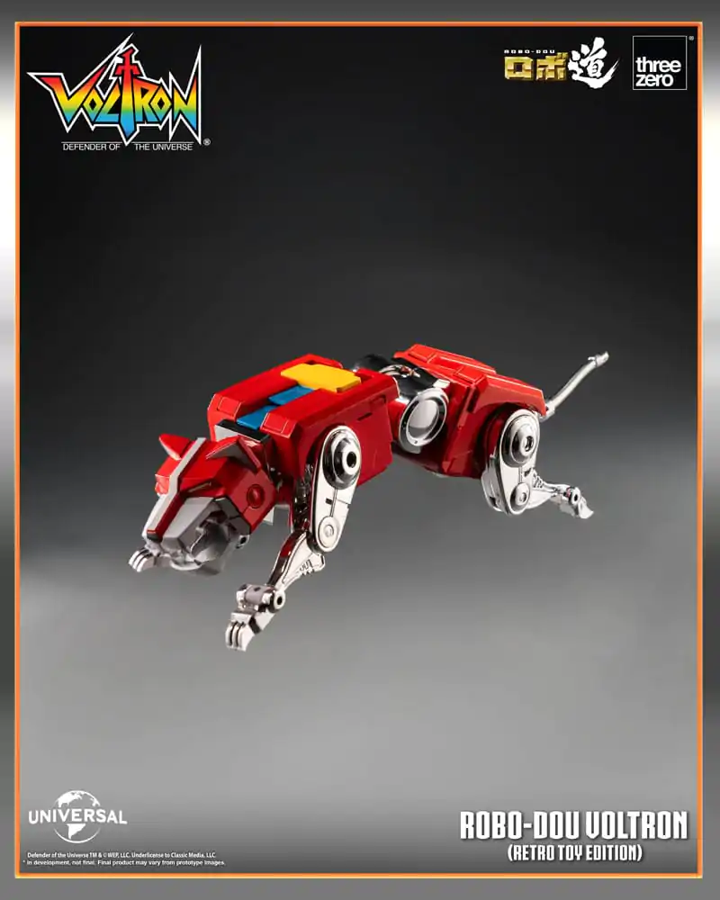 Voltron: Defender of the Universe Robo-Dou akční figurka Voltron Retro Toy Edition 27 cm fotografii produktu