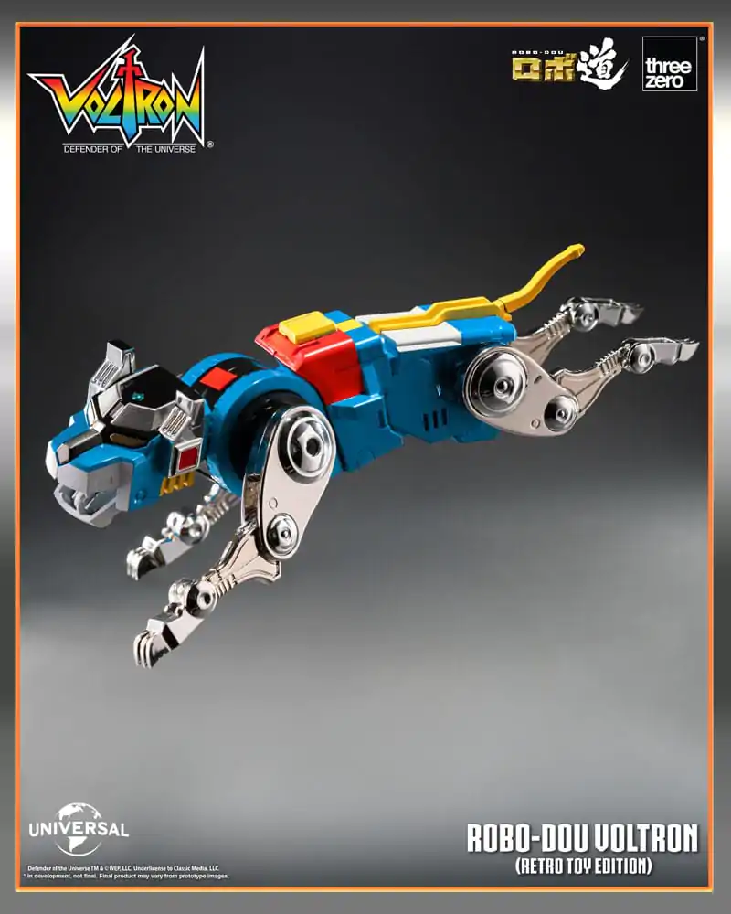 Voltron: Defender of the Universe Robo-Dou akční figurka Voltron Retro Toy Edition 27 cm fotografii produktu