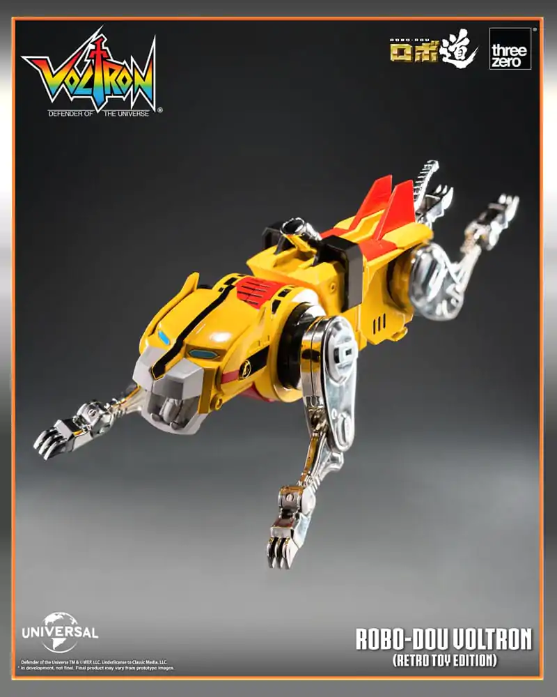 Voltron: Defender of the Universe Robo-Dou akční figurka Voltron Retro Toy Edition 27 cm fotografii produktu
