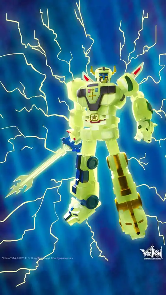 Voltron: Defender of the Universe Ultimates akční figurka Voltron (Lightning Glow) 18 cm fotografii produktu
