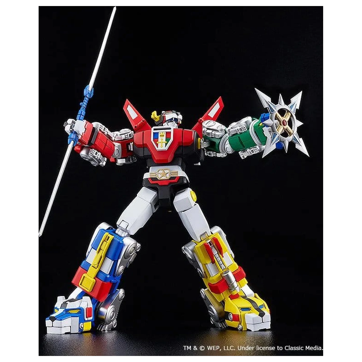 Voltron Moderoid plastová stavebnice modelu 20 cm fotografii produktu
