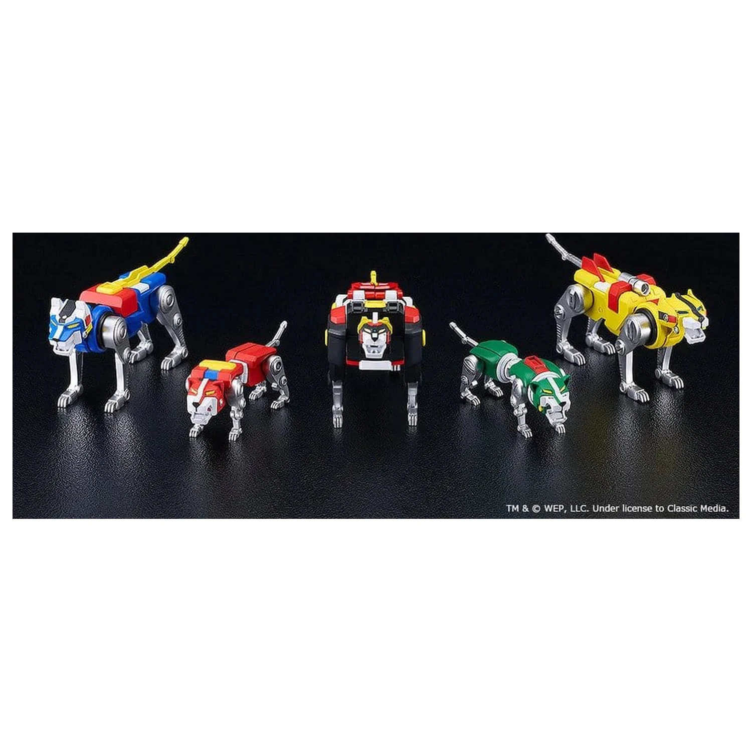 Voltron Moderoid plastová stavebnice modelu 20 cm fotografii produktu