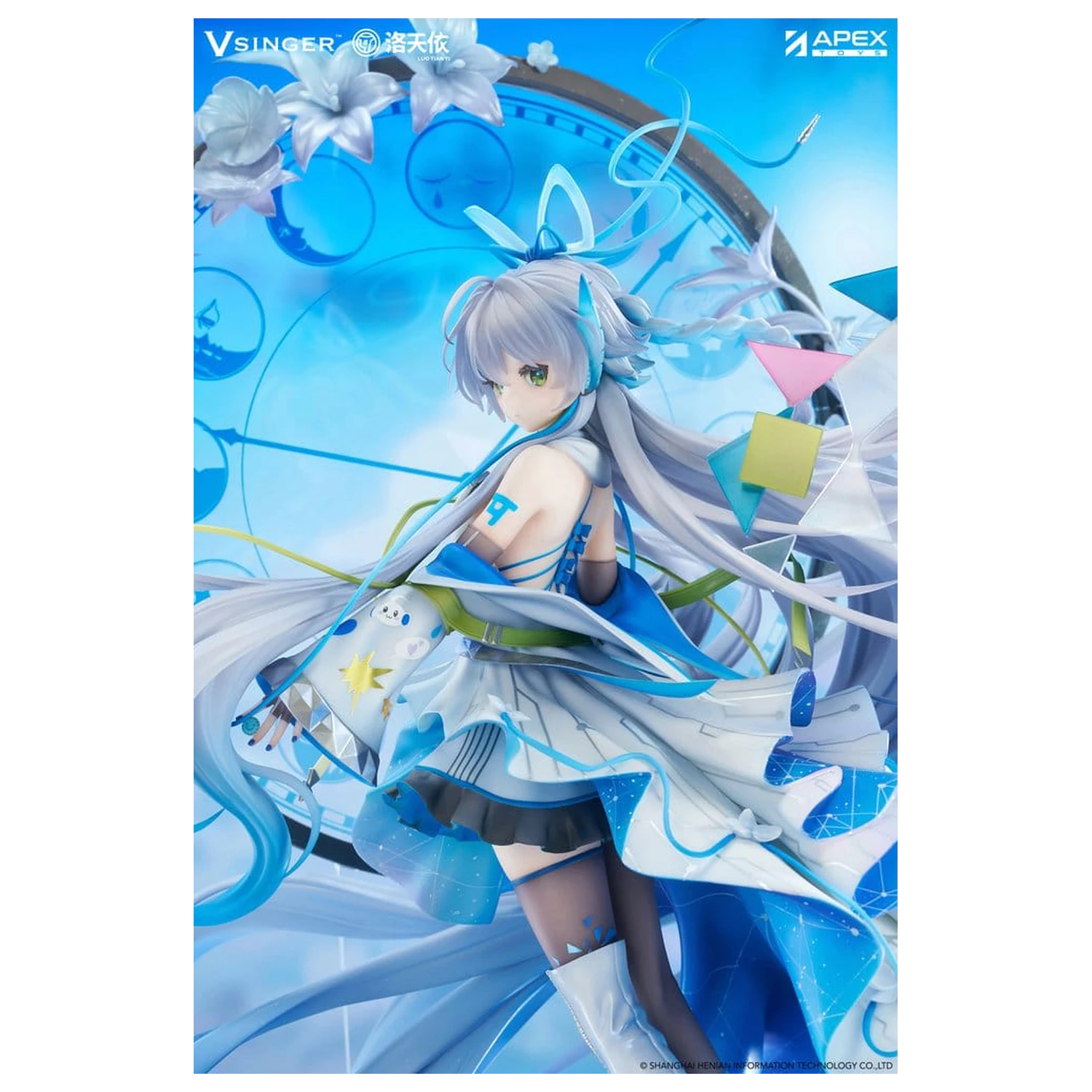 Vsinger PVC socha 1/7 Luo Tianyi 12th Anniversary Ver. 34 cm fotografii produktu