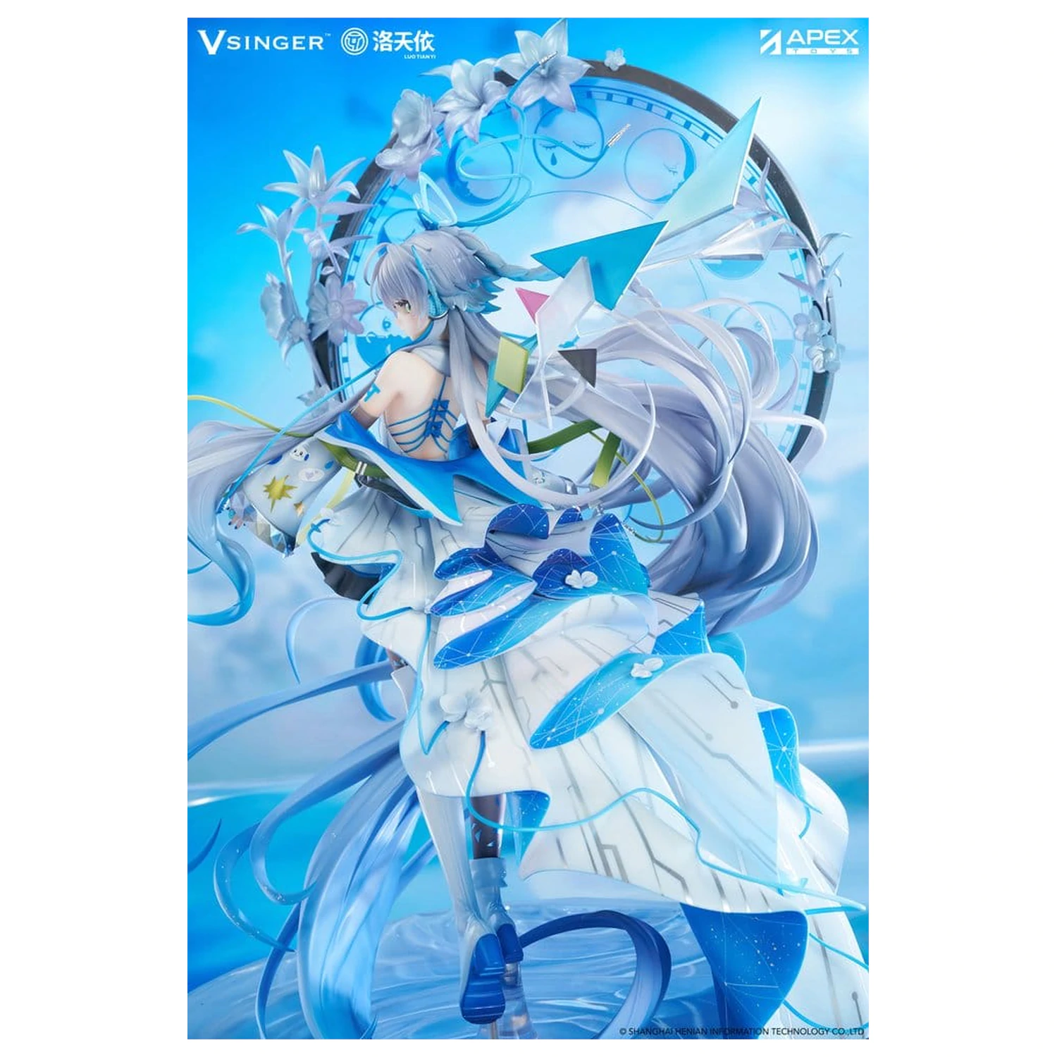 Vsinger PVC socha 1/7 Luo Tianyi 12th Anniversary Ver. 34 cm fotografii produktu