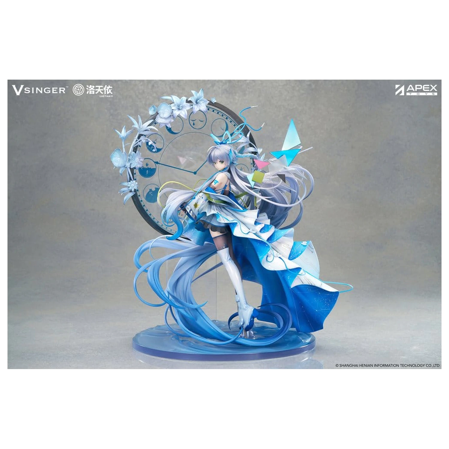 Vsinger PVC socha 1/7 Luo Tianyi 12th Anniversary Ver. 34 cm fotografii produktu