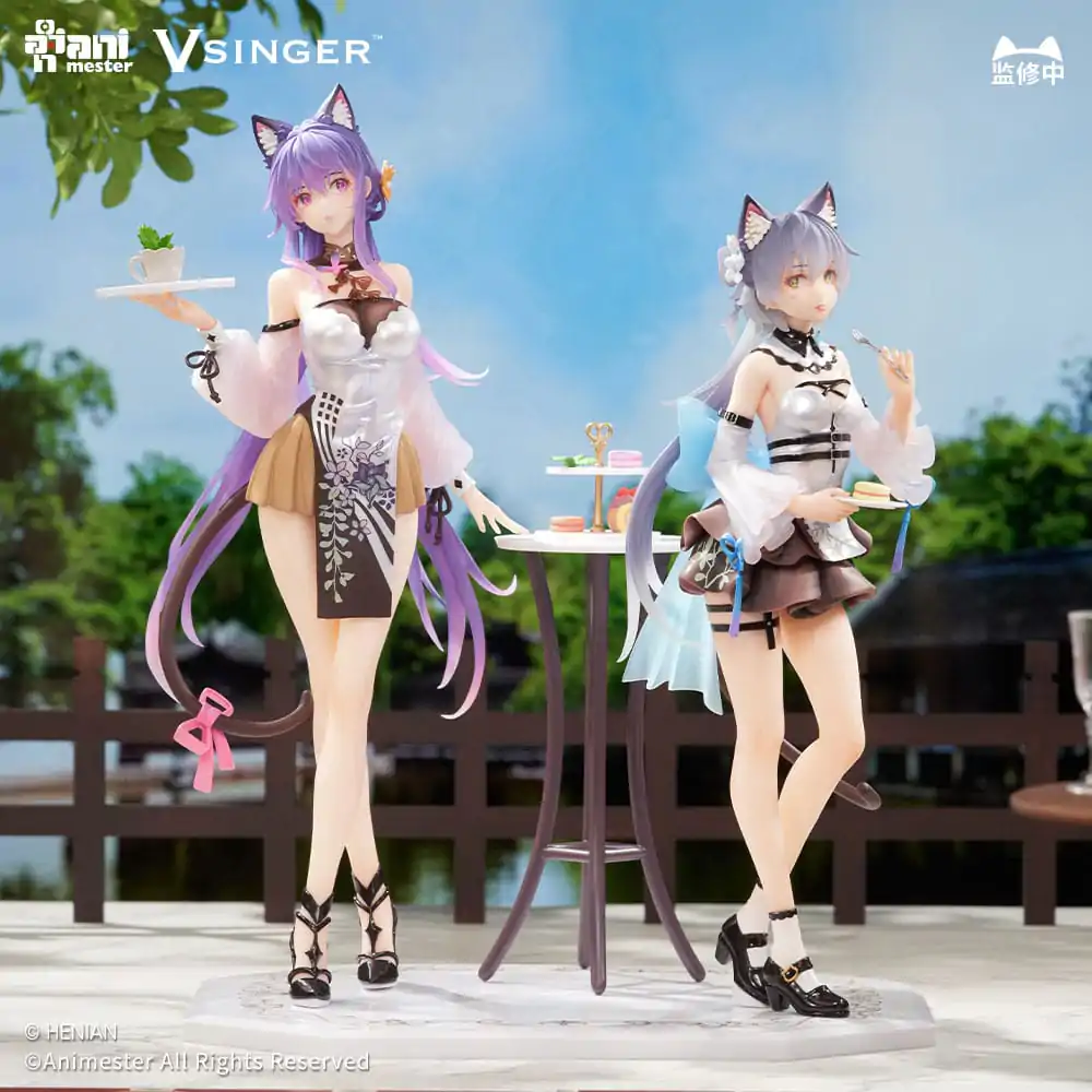 VSinger Luo Tianyi & Mo Qingxian Socha 1/7 2-Pack Luo Tianyi & Mo Qingxian Tea Time Melody Ver. fotografii produktu