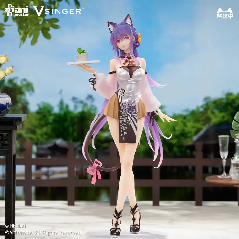 VSinger Luo Tianyi & Mo Qingxian Statue 1/7 Mo Qingxian Tea Time Melody Ver. 26 cm fotografii produktu