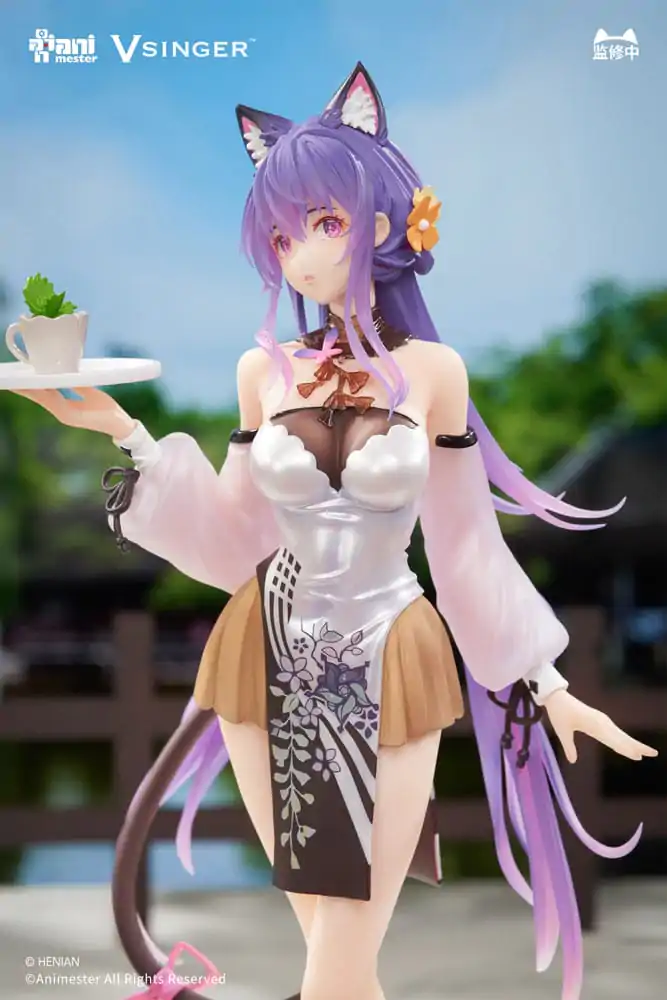 VSinger Luo Tianyi & Mo Qingxian Statue 1/7 Mo Qingxian Tea Time Melody Ver. 26 cm fotografii produktu