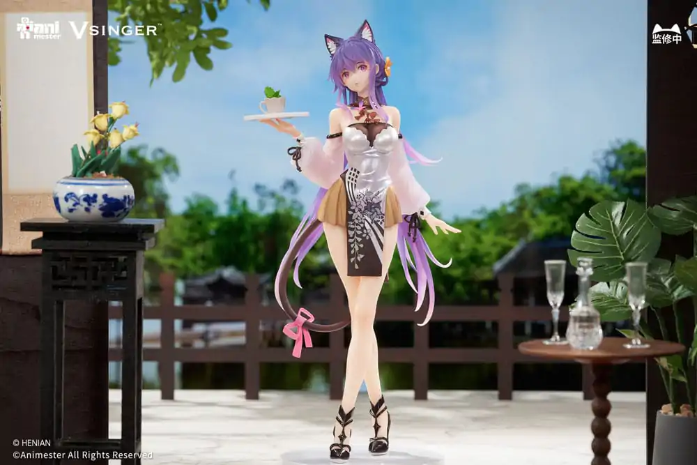 VSinger Luo Tianyi & Mo Qingxian Statue 1/7 Mo Qingxian Tea Time Melody Ver. 26 cm fotografii produktu
