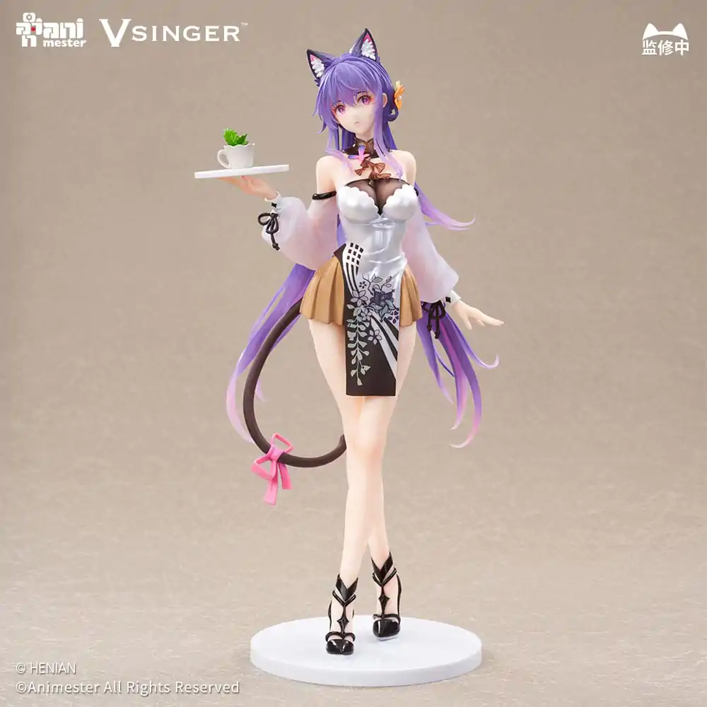 VSinger Luo Tianyi & Mo Qingxian Statue 1/7 Mo Qingxian Tea Time Melody Ver. 26 cm fotografii produktu