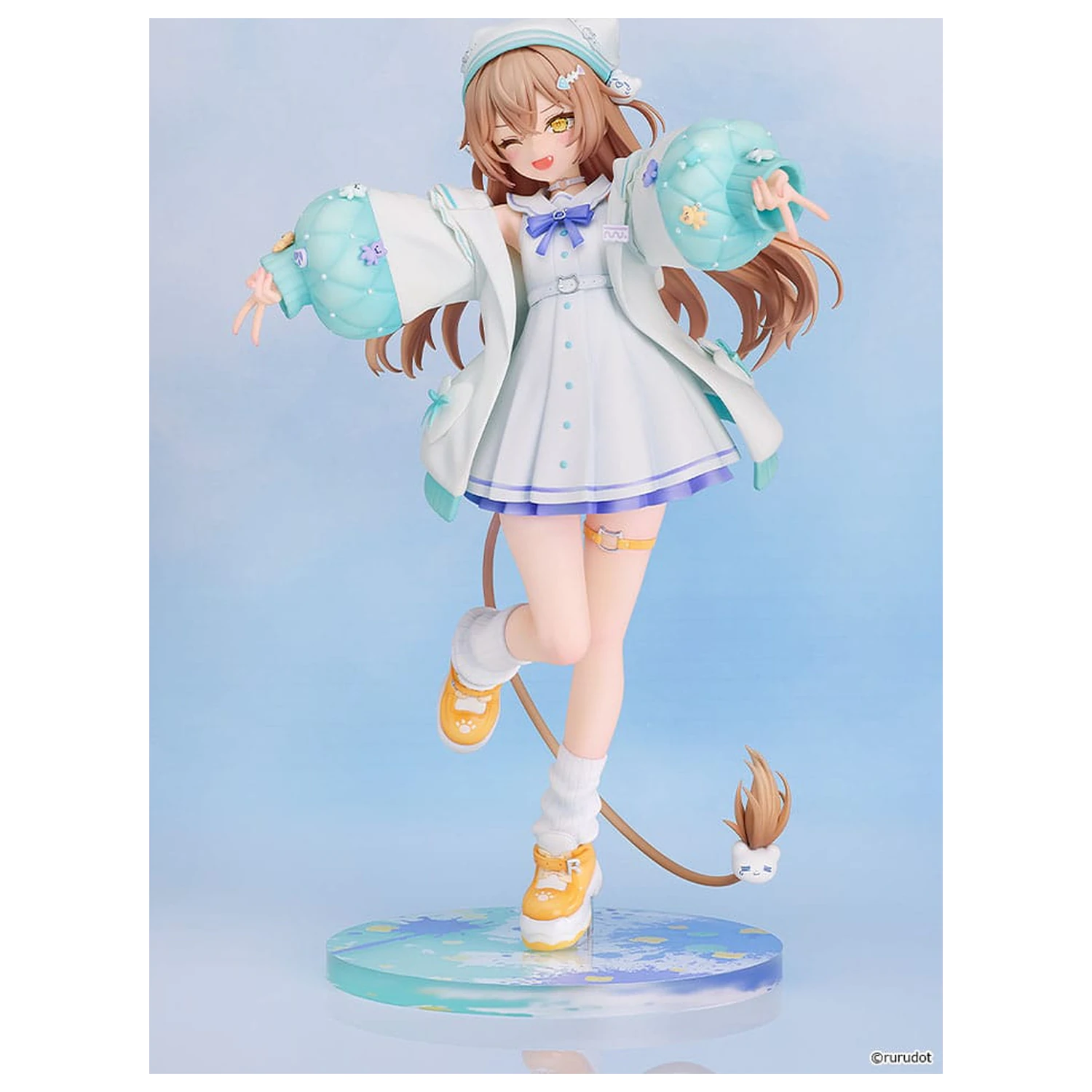VTuber PVC soška 1/7 Rurudo Lion Pastel Oniku Ver. 25 cm fotografii produktu