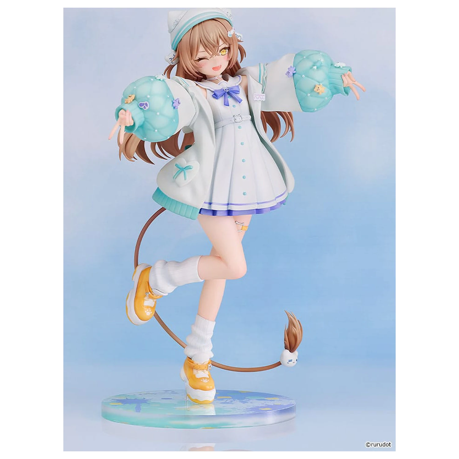 VTuber PVC soška 1/7 Rurudo Lion Pastel Oniku Ver. 25 cm fotografii produktu