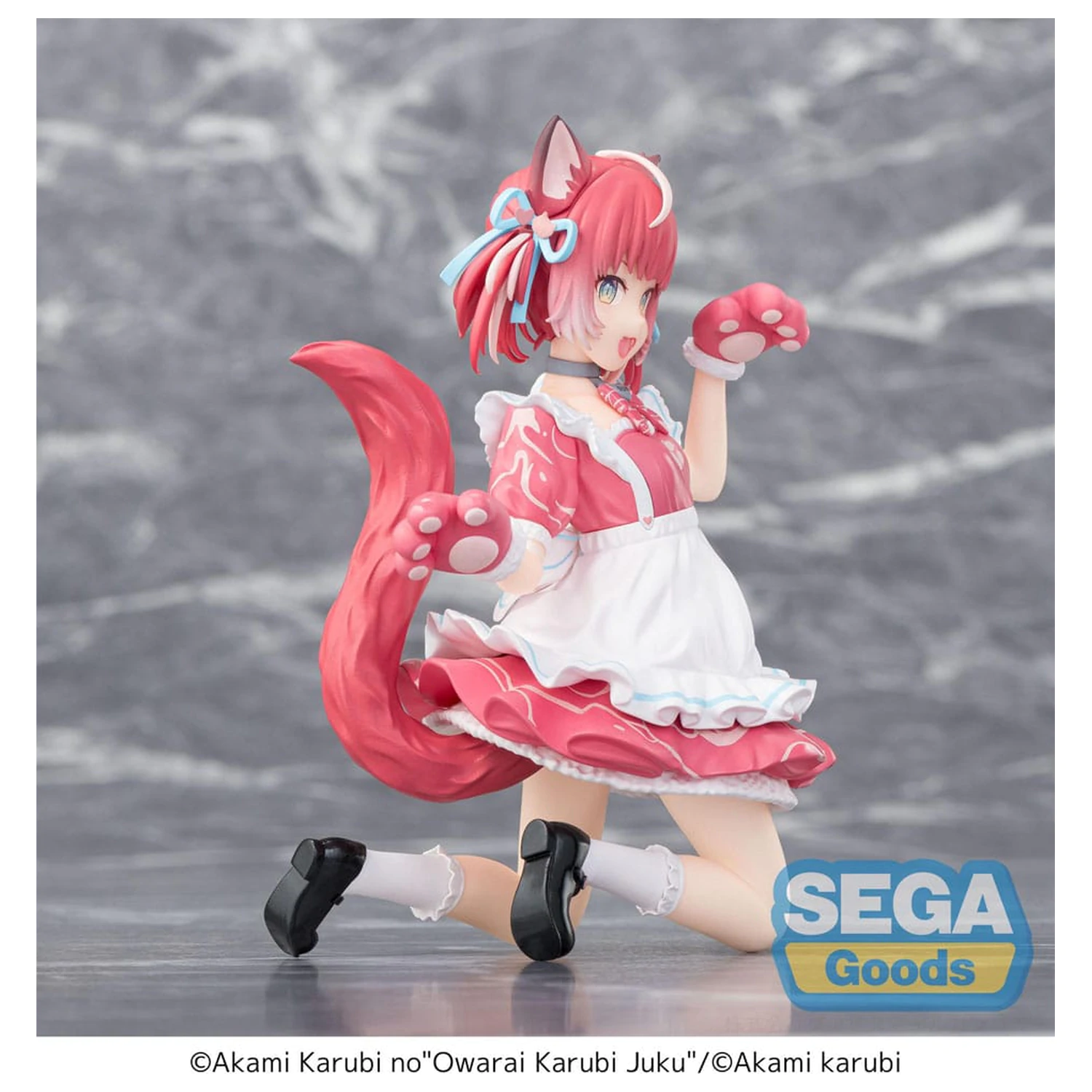 VTuber PM Soška Akami Karubi z PVC, sedící, 14 cm fotografii produktu