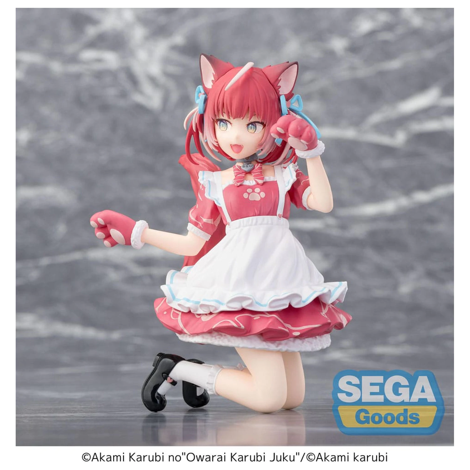VTuber PM Soška Akami Karubi z PVC, sedící, 14 cm fotografii produktu