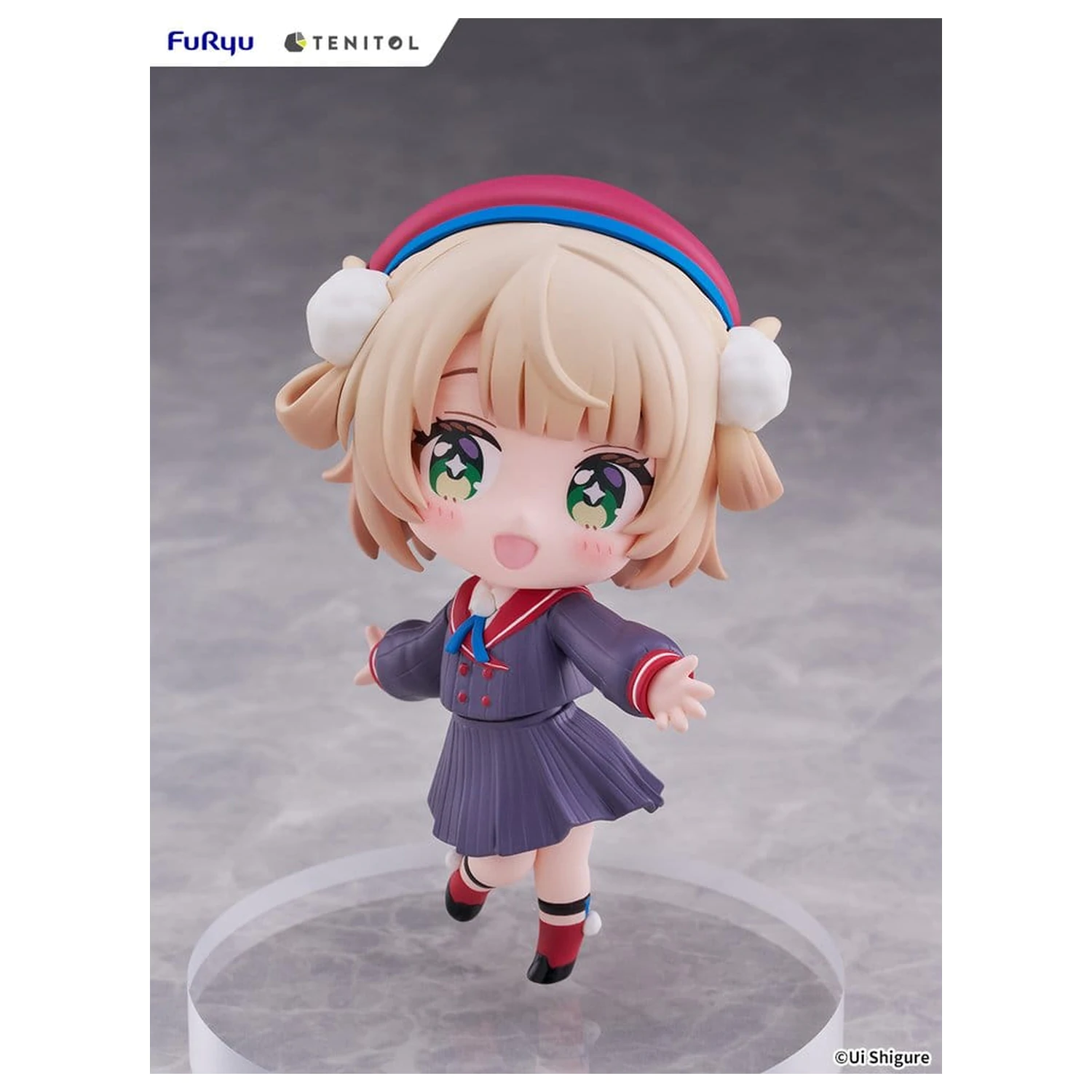 VTuber Tenitol PVC figurka Shigure Ui [mini] 10 cm fotografii produktu